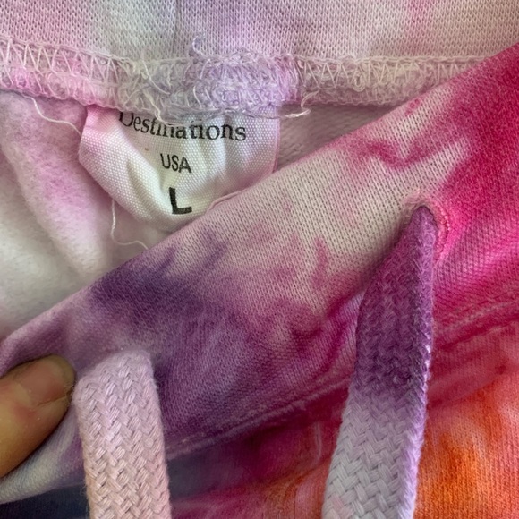 Tie Dye Sweatpants size:L - Picture 3 of 3